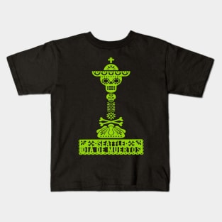 Calavera Space Needle T-Shirt Kids T-Shirt